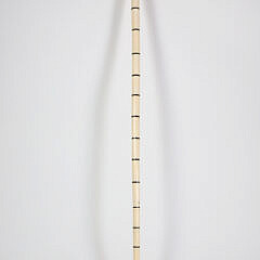 Whaler Made Octagonal Crown Knob Walking Stick, 19th Century