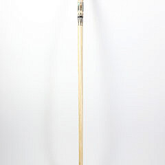 Whaler Made Cuboctahedron Grip Walking Stick, mid 19th Century