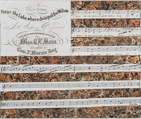 Richard Kemble "Musical Rendition American Flag"