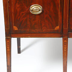 Philadelphia Federal Style Inlaid Mahogany Centennial Sideboard, circa 1870s