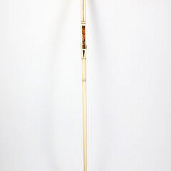 Whaler Made Crown Pommel Architectural Walking Stick, mid 19th Century