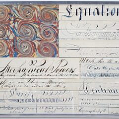 Two Richard Kemble Mixed Media Paintings “American Flag Series”