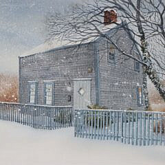 Karol B. Wyckoff Watercolor on Paper 5 Cherry Street