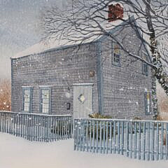 Karol B. Wyckoff Watercolor on Paper 5 Cherry Street