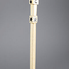 Whaler Made Lady’s Capstan Grip Walking Stick, mid 19th Century