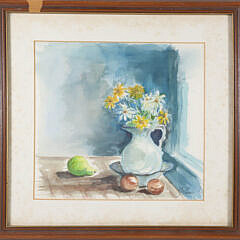 G. Curcio Watercolor "Still Life"