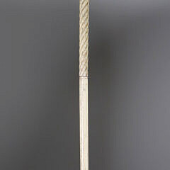 Whaler Made Clenched Fist Walking Stick, mid 19th Century