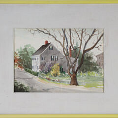 Nantucket Abstract Scene Water Colony