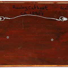 Mark A. Sutherland Handmade “Racing Catboat”, circa 2025