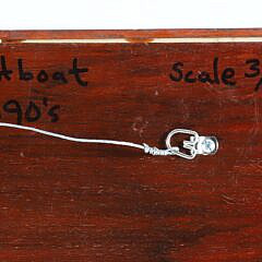 Mark A. Sutherland Handmade “Racing Catboat”, circa 2025