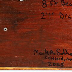 Mark A. Sutherland Handmade “Racing Catboat”, circa 2025