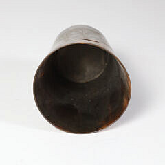 Antique Scrimshaw Commemorative Horn Cup “Bark Sarah B. Hale”, circa 1877