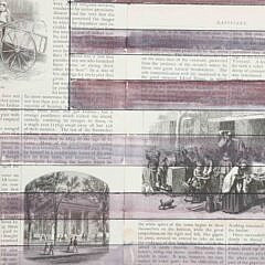 Richard Kemble American Flag Series Mixed Media