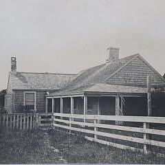 Antique Black and White Nantucket Photograph