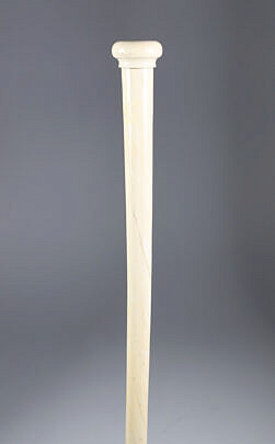 Whaler Made Screw Knob Walking Stick, 18th Century
