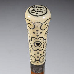 French Pique Walking Stick, circa 1690