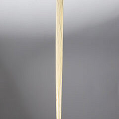 Whaler Made L-Grip Narwhal Cane, early 19th Century