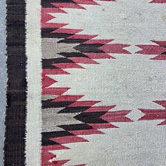 Vintage Navajo Eye Dazzler Rug