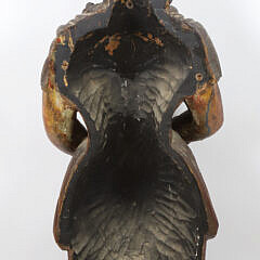 Vintage Carved Carousel Figure of a Woman from The Opera House Restaurant, Nantucket