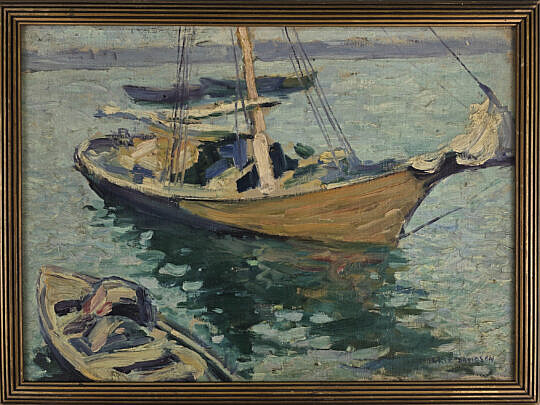 4237-955 Davidson Impressionist Painting A