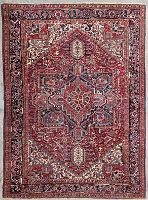 42953 Vintage Heriz Oriental Carpet A 20250528_162339