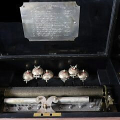 Swiss Zither Music Box, 19th Century