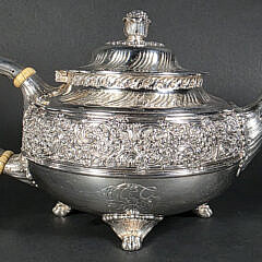 Five Piece Tiffany & Co. Sterling Silver Tea and Coffee Service, circa 1881-1891