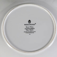 George Davis Wedgwood Nantucket Basket Weave China