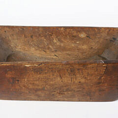 Rare Nantucket Coffin Family Mixing Bowl, 18th / 19th Century