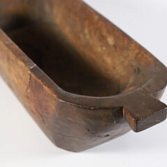Rare Nantucket Coffin Family Mixing Bowl, 18th / 19th Century