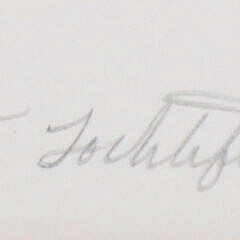 John Lochtefeld Artist’s Proof Callograph “Doryman” Print