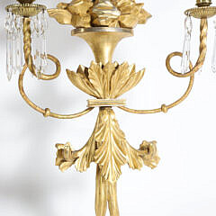 Pair of American Federal Gilt Eagle Sconces, 19th Century
