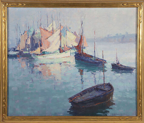 George Kennedy Brandriff Oil on Canvas