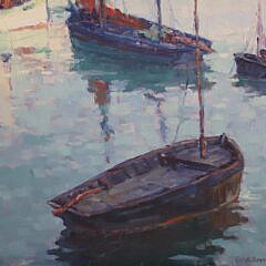 George Kennedy Brandriff Oil on Canvas