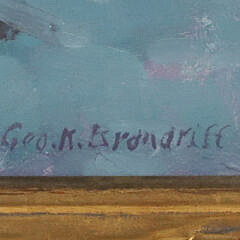 George Kennedy Brandriff Oil on Canvas