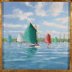 Greg Hill Oil on Linen “Rainbows”