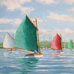 Greg Hill Oil on Linen “Rainbows”