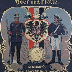Deutschlands Army and Navy Book by Pen and Picture