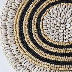 Eight Bali Cowrie Shell Placemats