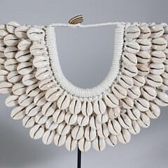 Two Bali Shell Bibs