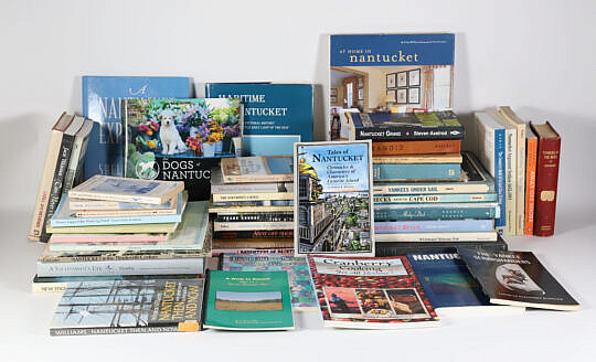 Collection of Approximately 50 Nantucket and New England Books