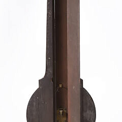 Fresolili Frowbridge Inlaid Mahogany Banjo Barometer, 19th Century
