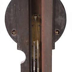 Fresolili Frowbridge Inlaid Mahogany Banjo Barometer, 19th Century