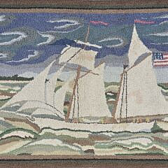 McAdoo Hand Dyed Hooked Rug