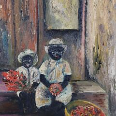 Peter Guarino Oil Painting “Flower Sellers”