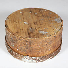 E. Chase Nantucket Round Pantry Box, 19th Century