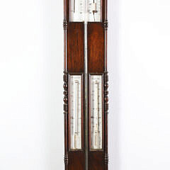 Early 19th Century Carved Mahogany Barometer