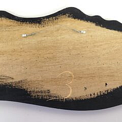 Large Folk Art Carved and Painted Sperm Whale Plaque