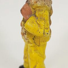 Antique Cast Iron Old Salt Fisherman Doorstop