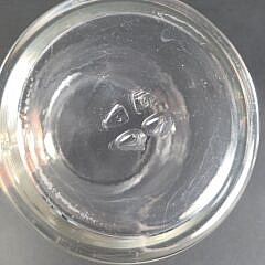 Vintage Simon Pearce Handblown Clear Glass Drink Pitcher